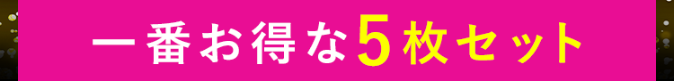 一番お得な5枚セット