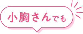 小胸さんでも