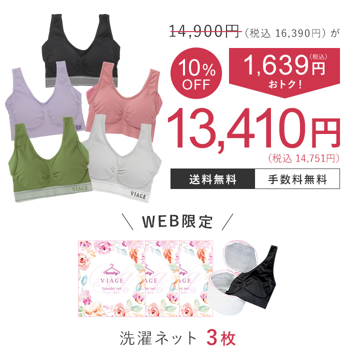 14,900円（税込16,300円）が10％OFF 1,639円（税込）おトク！ 13,410円（税込14,751円） 送料無料 手数料無料 5枚セット限定特典 フェイスパック3枚 洗濯ネット3枚