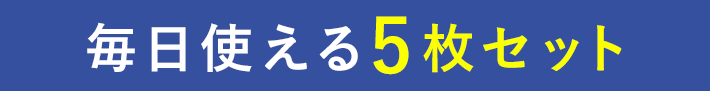 一番お得な5枚セット