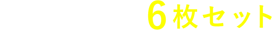 一番お得な6枚セット