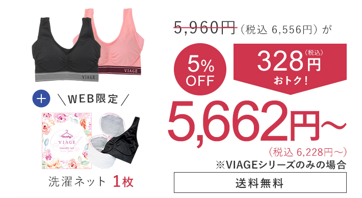 5,960円（税込6,556円）が 5％OFF 328円（税込）おトク！ 5,662円（税込6,228円） 洗濯ネット1枚 送料無料