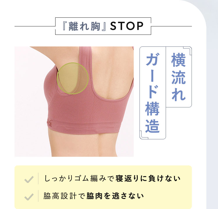 横流れキープ構造