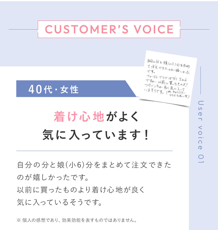CUSTOMER’S VOICE