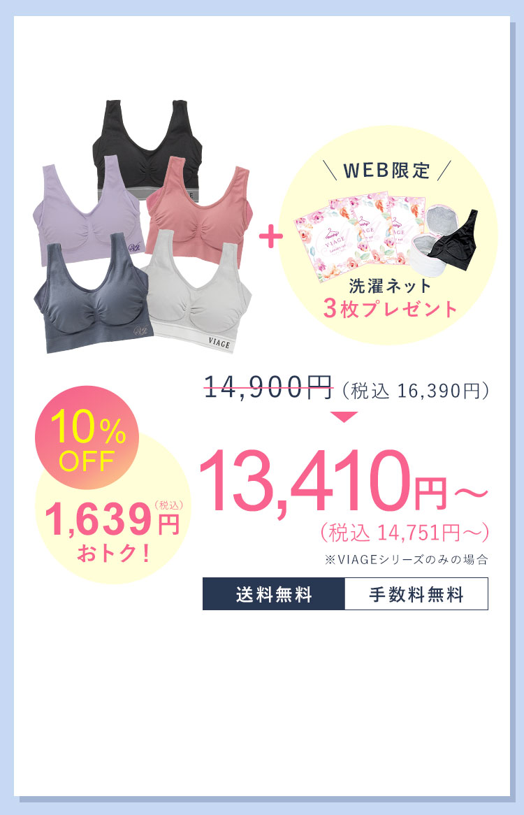 14,900円（税込16,300円）が10％OFF 1,639円（税込）おトク！ 13,410円（税込14,751円） 送料無料 手数料無料 5枚セット限定特典 フェイスパック3枚 洗濯ネット3枚