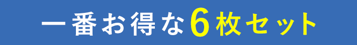 一番お得な6枚セット