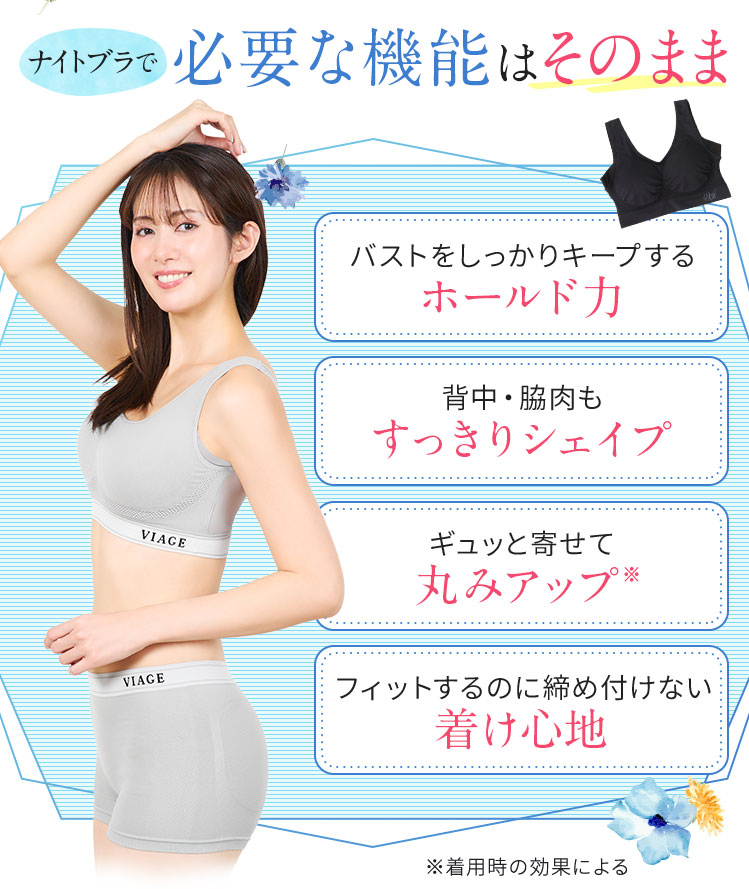 ナイトブラで必要な機能はそのまま