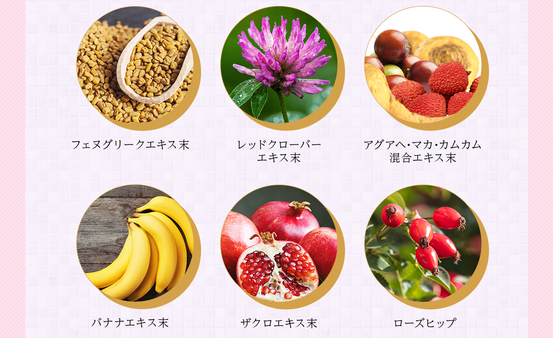 魅力溢れる成分